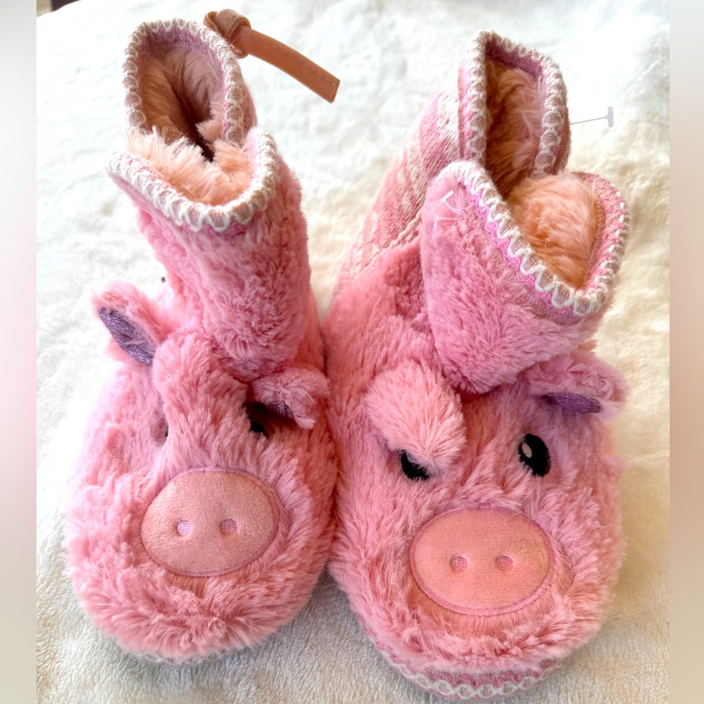 Muk Luks Pig Slipper
